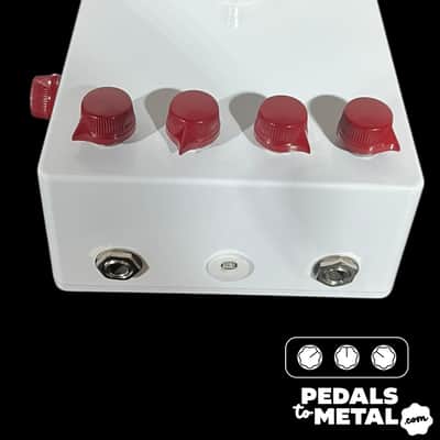 Jext Telez White Pedal V2 2017 - 2019 - White with Red Knobs X11924 image 4