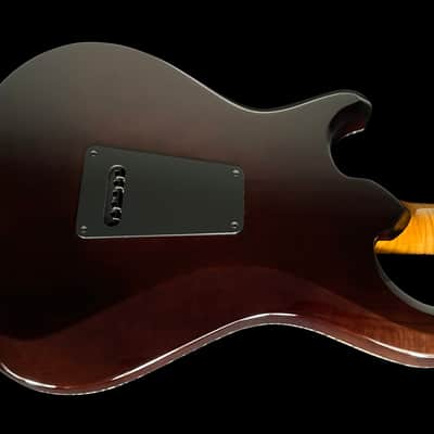 2020 Knaggs Larry Mitchell Signature Severn Tier 2 Flame Top Gloss ~ Faded Onyx image 3