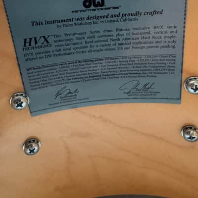 DW Performance Series 6.5x14" Maple Snare Drum - Merlot Sparkle image 4