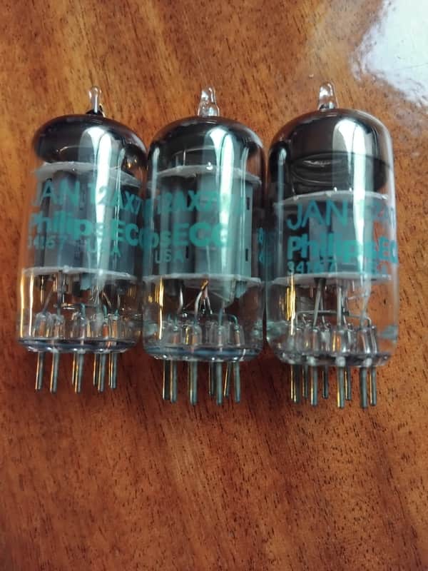 Philips ECG preamp tubes 12AT7WC/ECC81 image 1