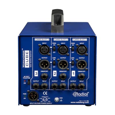 Radial Engineering Cube 3-Slot Lunchbox 500 Series Chassis image 2