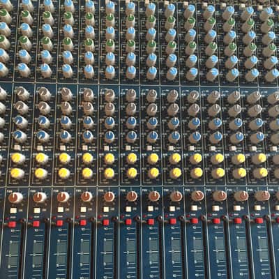 Vintage Allen & Heath All-Analog MixWizard 16:2 in Custom Hybrid Cases Road Case image 5