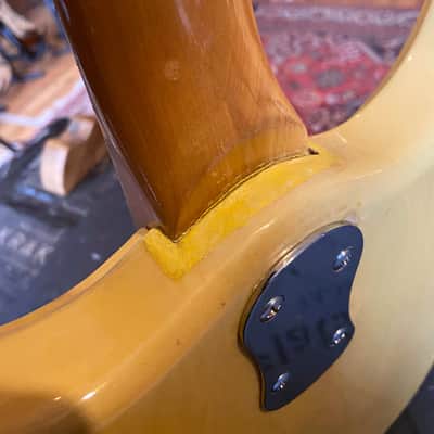 Mosrite The Ventures MIJ  70's Blonde (re fin) image 14