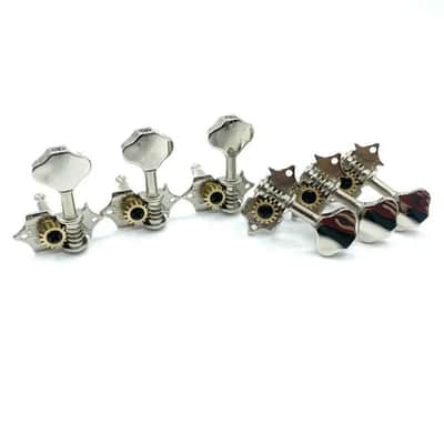 Vintage Open Gear 3x3 Guitar Machine Heads Tuning Pegs Keys image 10