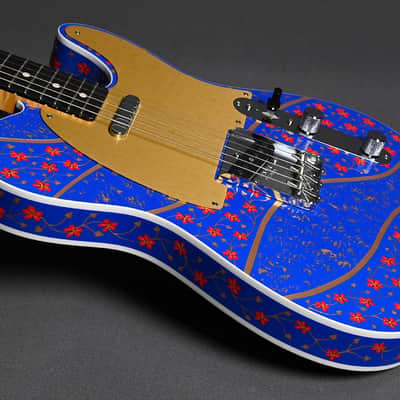 Fender Custom Shop Tele Custom "Blue with Red & Gold" Thorn / Gallenberger Project 2022 image 9
