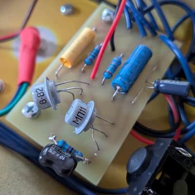 SALE!!! Fog Amplification, 100% Germanium Fuzz Pedal [Cream] image 7