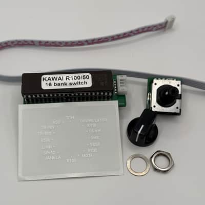 16 banks switch for Kawai R100, R50 or R50e drum machines