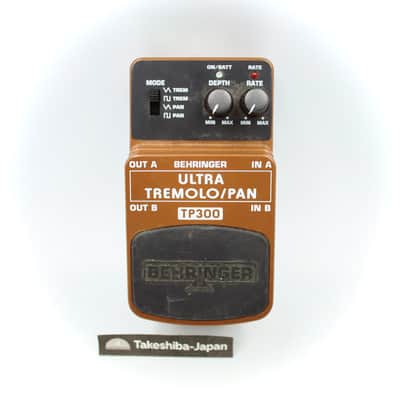 Behringer TP300 Ultra Tremolo / Pan Guitar Effect Pedal image 1