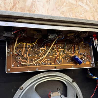 Vintage 1960s Fenton Weill Dualmaster 'Powerpack' 1x12 Valve Amplifier Combo G12 image 15