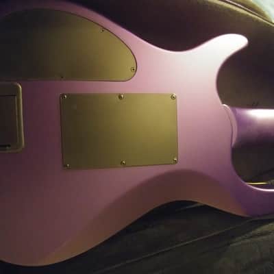 Kiesel CT7 - Piezo, Grape Jelly Metallic Purple / JEFF shaved neckheel (Carvin) 2016  CT7C image 8