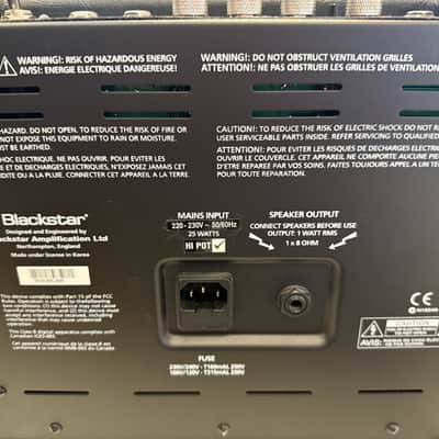 Blackstar HTR1, 1W - ECC82 Power Valve, Mint Condition, Free Shipping ! image 3