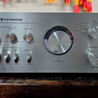 🔥Vintage Kenwood KA-7100 Integrated Stereo Amplifier Receiver Pro Restored!!!🔥 image 1