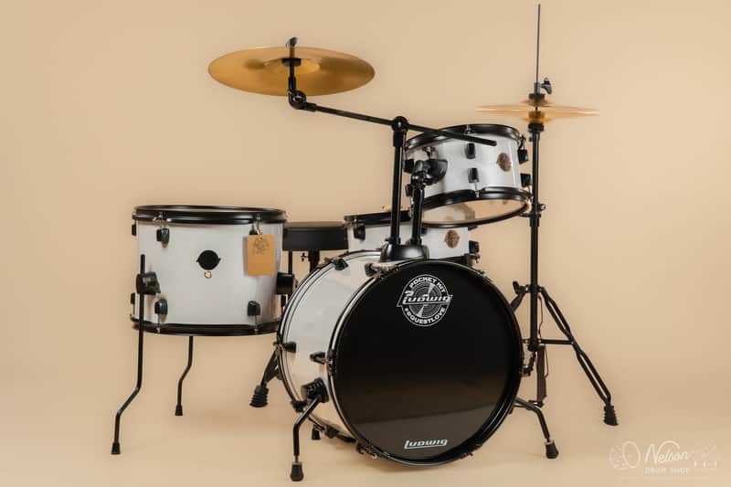 Ludwig 'Pocket Kits' by Questlove in Sugar Sparkle - 10, 12sn, 13, 16" image 1