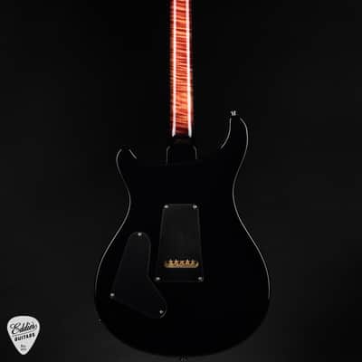 2024 - PRS Eddie's Guitars Wood Library Custom 24 Semi-Hollow Korina/Ziricote - Blood Orange Smokeburst image 5