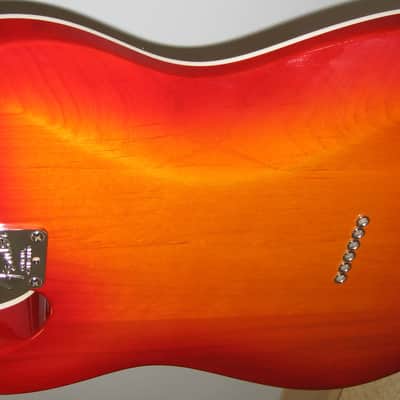 Fender American Deluxe Telecaster with Maple Fretboard OHSC 2014 - Aged Cherry Burst image 13