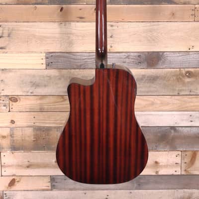 Fender CD-60SCE Acoustic/Electric Guitar Natural w/ Case "Good Condition" image 5