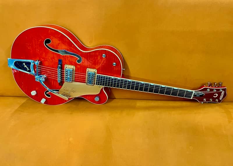 Gretsch G6120SSU Brian Setzer Nashville 2004 - 2014 - Orange image 1