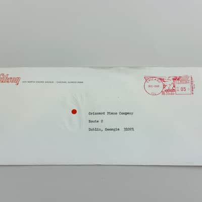 Gibson Original Vintage Sales Letter w/ Envelope 1965 image 3