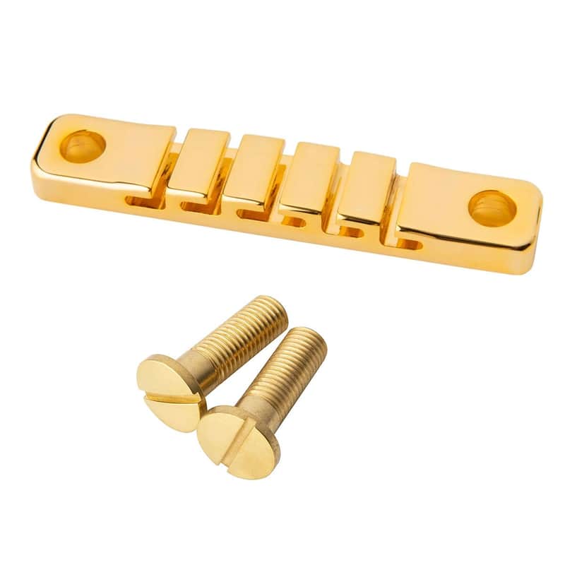 PRS Two Piece Bridge Tail Piece w/Studs Gold 107295:003 image 1
