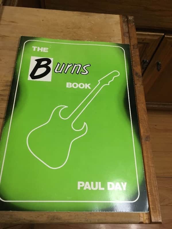 Burns The Burns Book by Paul Day (1990, Paperback) Guitars Basses Amps. Bold Strummer image 1