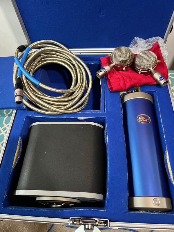 Blue Bottle Tube Microphone with B6 and B1 Capsules image 1