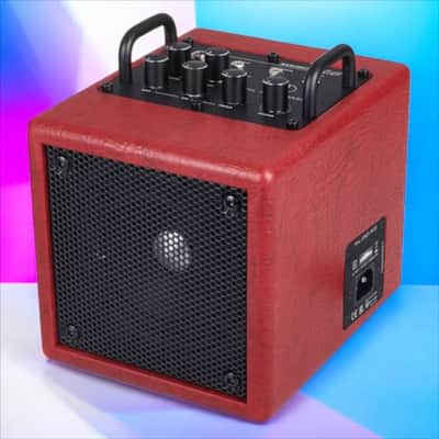 Phil Jones X4C Nanobass 35-Watt 1x4" Bass Combo, Red, w/Bluetooth, USB Power Bank Input image 3