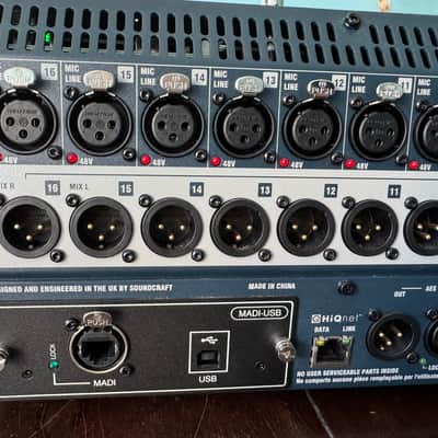 Soundcraft Expression 1 inkl. USB Madi Card 1A Top image 6