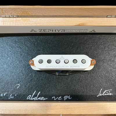 Seymour Duncan Zephyr Silver Strat Neck Pickup White 11209-03-W NOS Custom Shop USA image 1