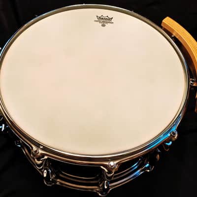 YAMAHA 1980 Recording Custom Snare Drum SD098 - Piano Black Lacquer image 2