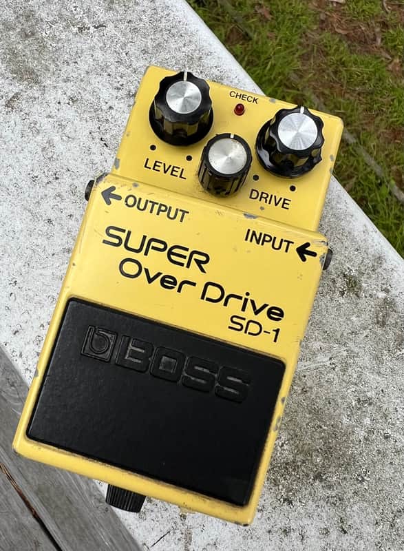 Boss SD-1 Super Overdrive 1981 - 1988 Made In Japan | Reverb