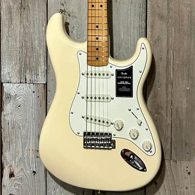 2026 Fender Vintera III Late '60s Stratocaster, Olympic White, Help Support Brick & Mortar Music Shops  In Stock image 2