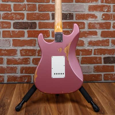 Fender Custom Shop Yngwie Malmsteen Stratocaster Heavy Relic Burgundy Mist Metallic 2026 w/OHSC image 7