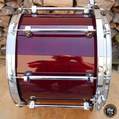 Immagine Premier SIGNIA Maple Tom Floor Tom 14" x 12" Cherry Wood UK Made - 14