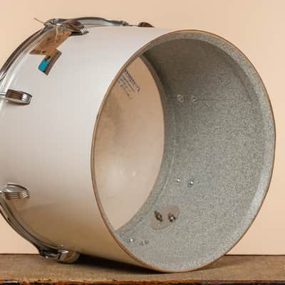 1970s Ludwig Concert Tom in White Cortex - 10x14 image 6