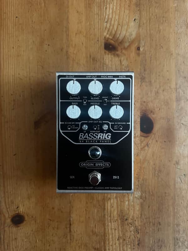 Origin Effects BASSRIG '64 Black Panel 2022 - Present - Black image 1