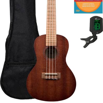 Kala KA-15C Satin Mahogany Concert Ukulele w/ Gig Bag image 1