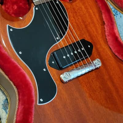 Lefty Gibson SG Junior 2021 left handed Jr - Vintage Cherry image 4
