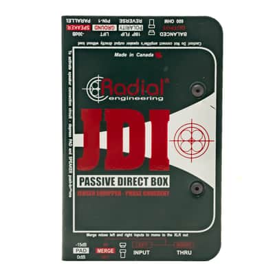 Radial JDI Passive DI w/Box USED image 1