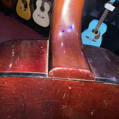 1972 Guild D-25, Mahogany Top, OHSC image 8
