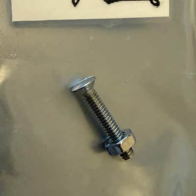 Hagstrom Kent Switch guard flat-head screw with nut image 2