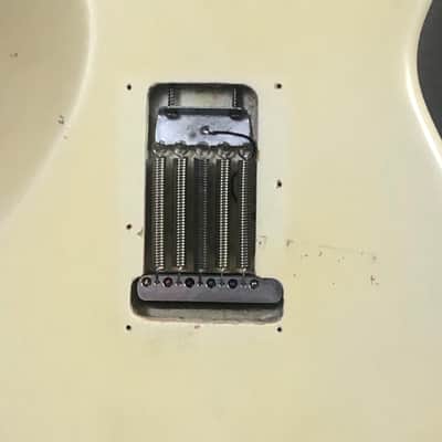 LEFTY! Vintage 1987 Fender ‘67 Strat Olympic White Blonde Custom Aged Nitro USA Swamp Ash Solid Body CTS Pots Blender Relic 6.9 Lb HSC image 15