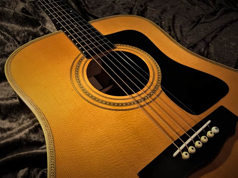 Guild DV62 Herringbone Rosewood Dreadnought 1993 Rare Bird 1 of 146 Guild Acoustic DV-62 Westerly image 1
