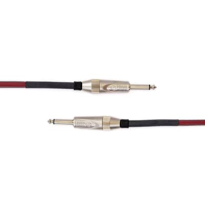 Solid Cables Ultra Instrument Cable 15'  Dusk Cherry image 2