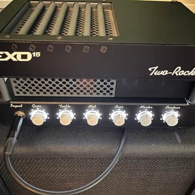 Ultra-Rare Two Rock EXO 15 Mini Stack with NOS 1960s power tubes! Killer! image 2
