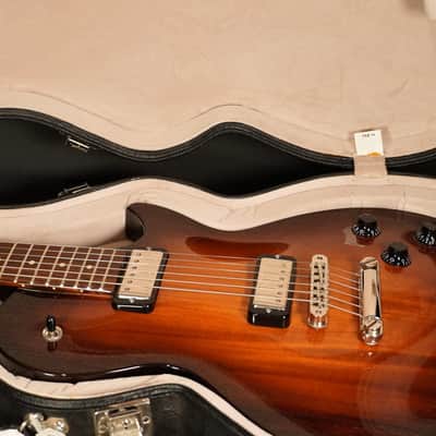 Collings 360 Solidbody Custom Mini Humbucker 2014 - Tobacco Burst Doghair image 16