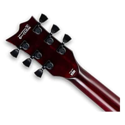 ESP LTD EC-1000QM Fluence Electric Guitar - See Thru Black Cherry - B-Stock image 5