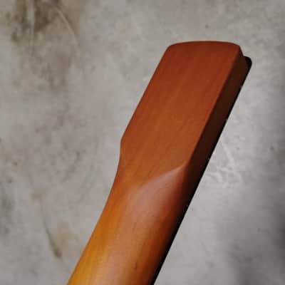 Left Hand Roasted Maple Strat Neck fits fender Stratocaster body 22 frets image 9