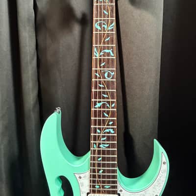 Ibanez JEM70V-SFG Steve Vai Signature with Rosewood Fretboard 2012 - 2017 - Sea Foam Green image 2