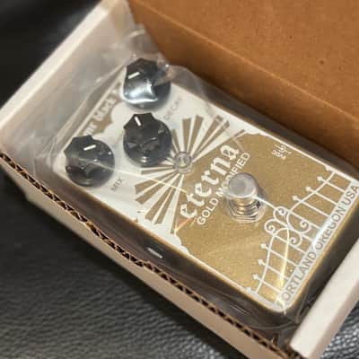 NEW - Mr. Black Eterna Gold Modified Electric Guitar Effects Reverb Pedal image 3