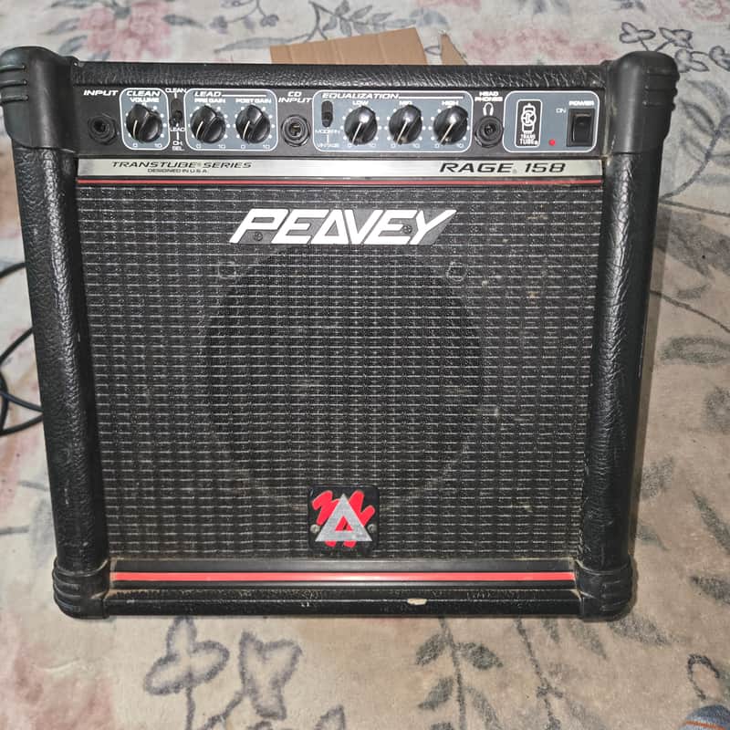 Peavey Rage 158 2000s - Red Stripe image 1